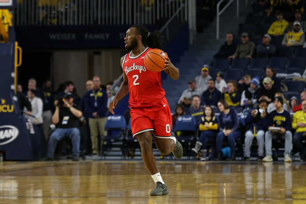 Bruce Thornton, Underdog Fantasy college basketball November 11