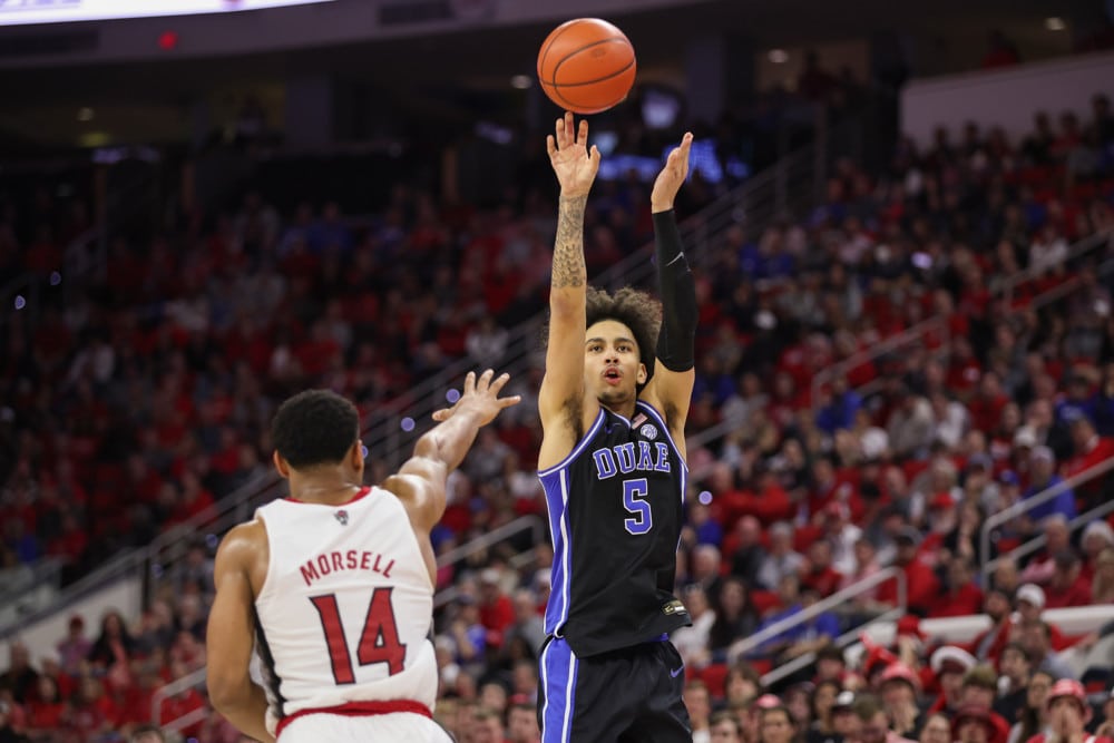 Tyrese Proctor, Underdog Fantasy college basketball November 12