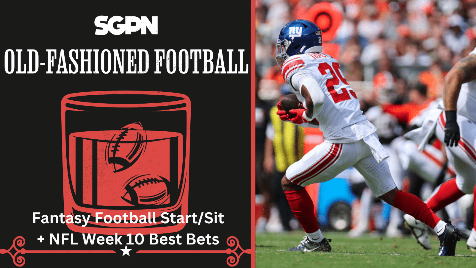 NFL Week 10 Fantasy Football Start Sit & Best Bets | Old-Fashioned Football (Ep. 159)