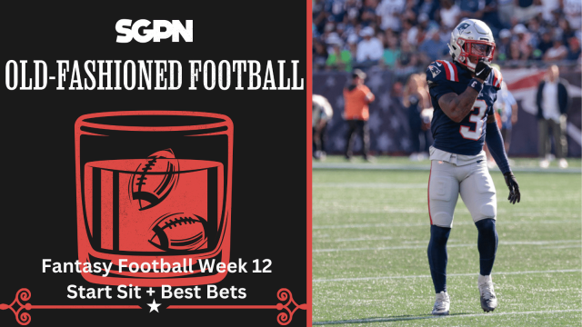 NFL Week 12 Fantasy Football Start Sit & Best Bets | Old-Fashioned Football (Ep. 163)