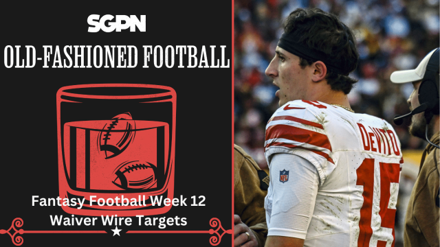 NFL Week 12 Fantasy Football Waiver Wire and MNF Best Bets | Old-Fashioned Football (Ep. 162)