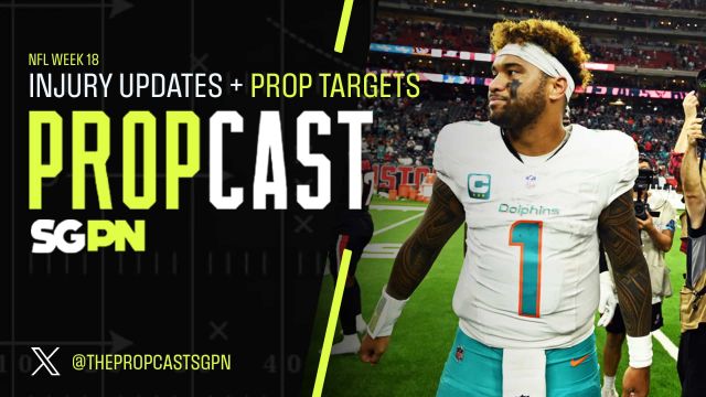 NFL Week 18 Injury News & Updates + Player Prop Targets | The Propcast (Ep. 358)