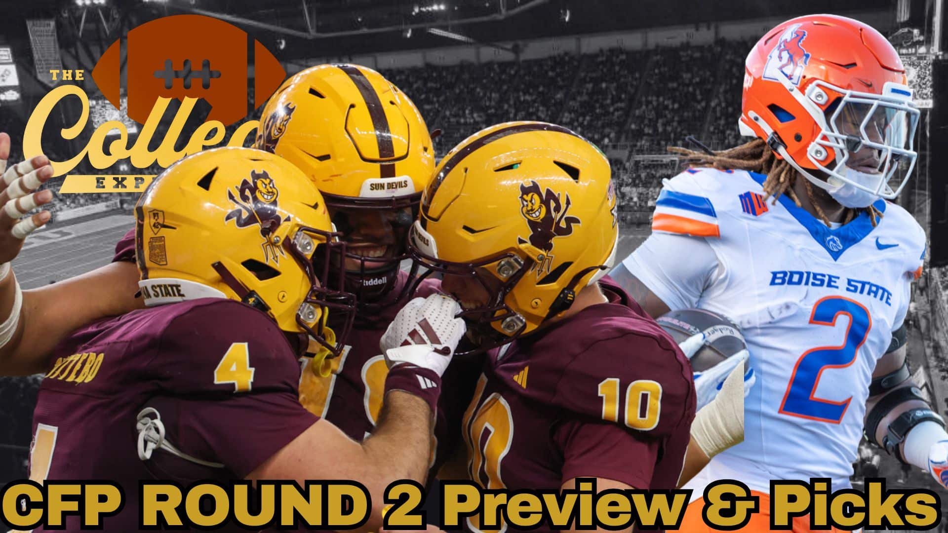 College Football Playoffs 2nd Round Preview & Picks | The College Football Experience (Ep. 1837)