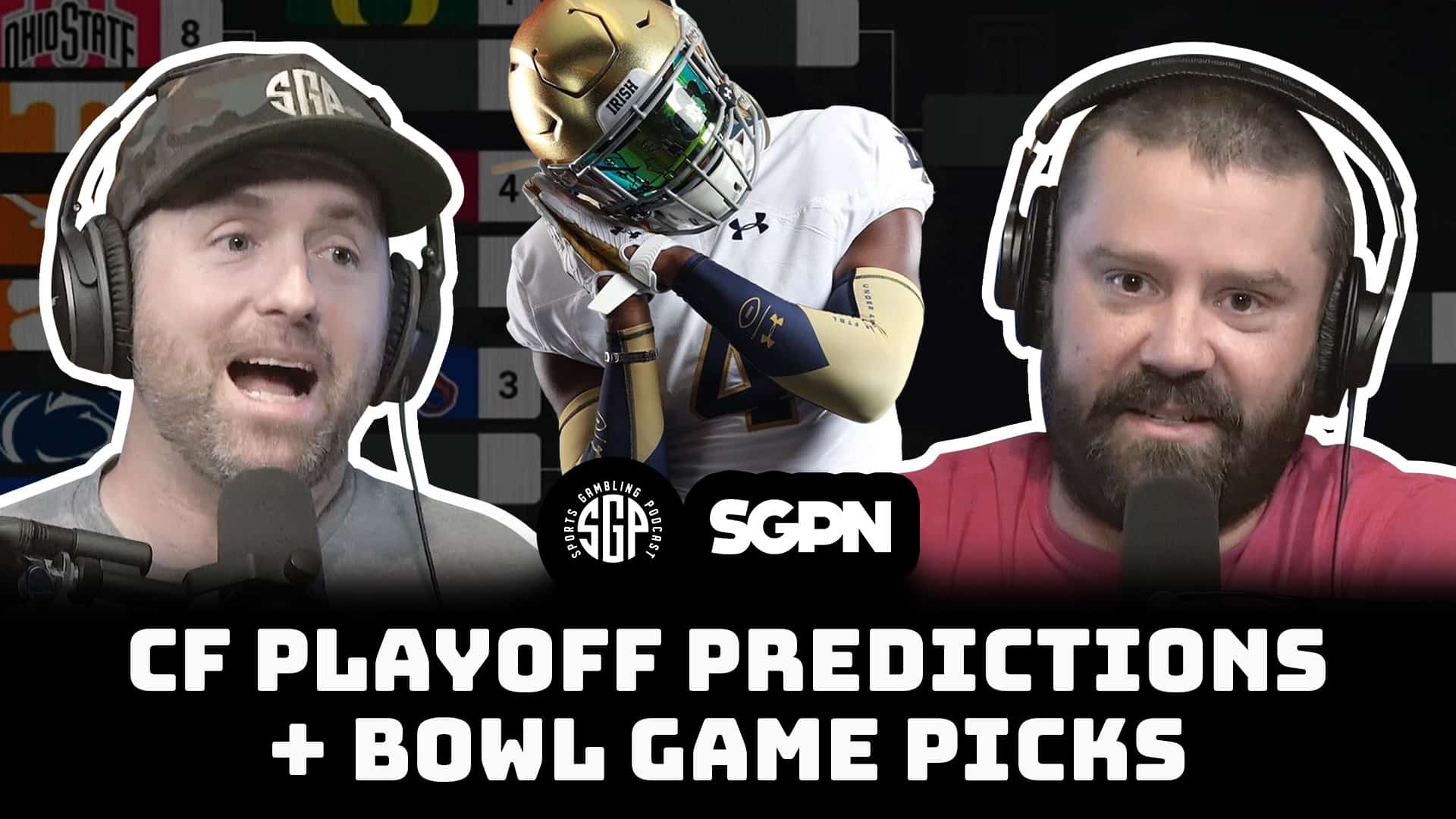 College Football Playoff Predictions + Bowl Game Picks
