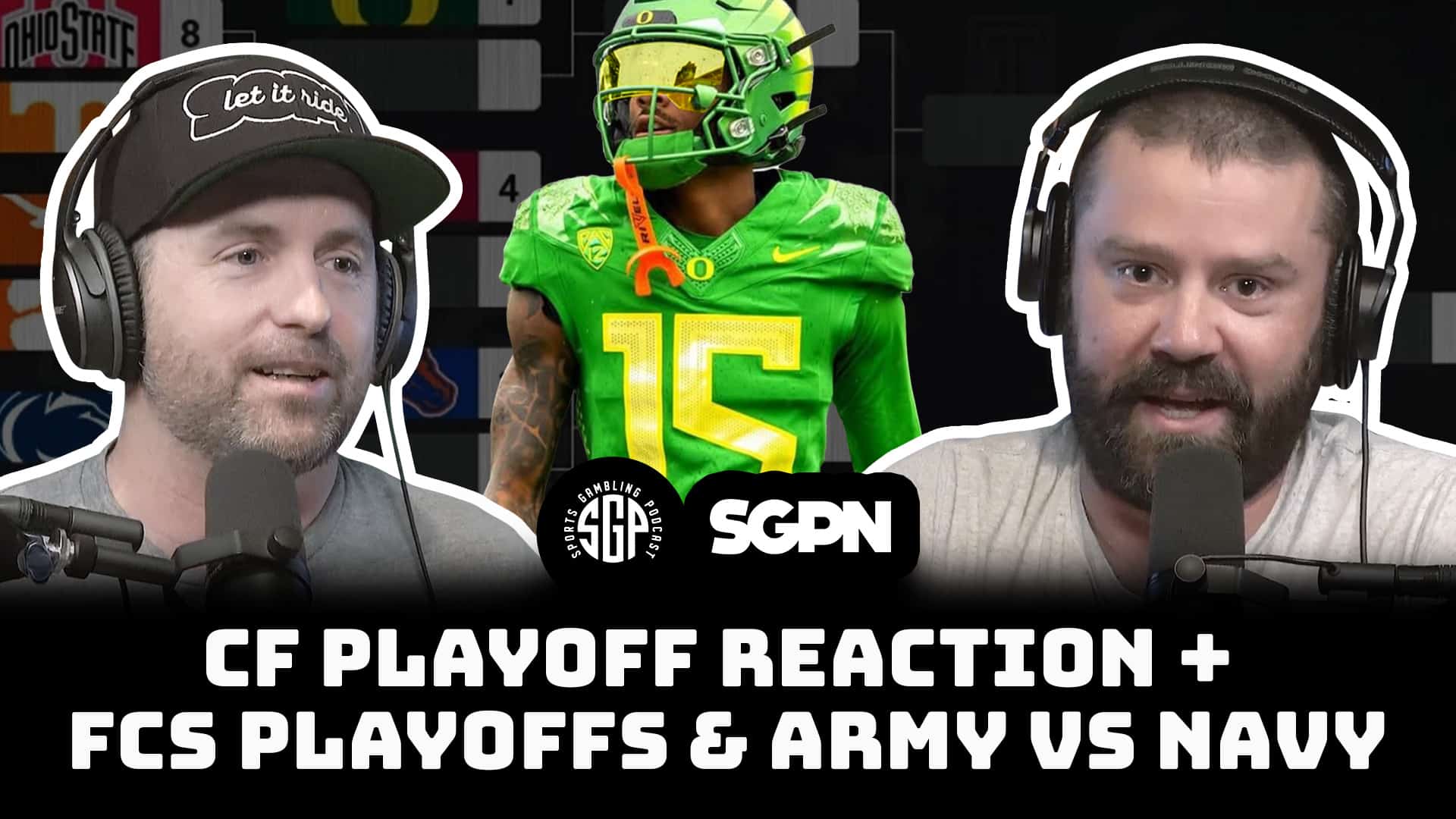 College Football Playoff Reaction + FCS Playoffs & Army Vs Navy