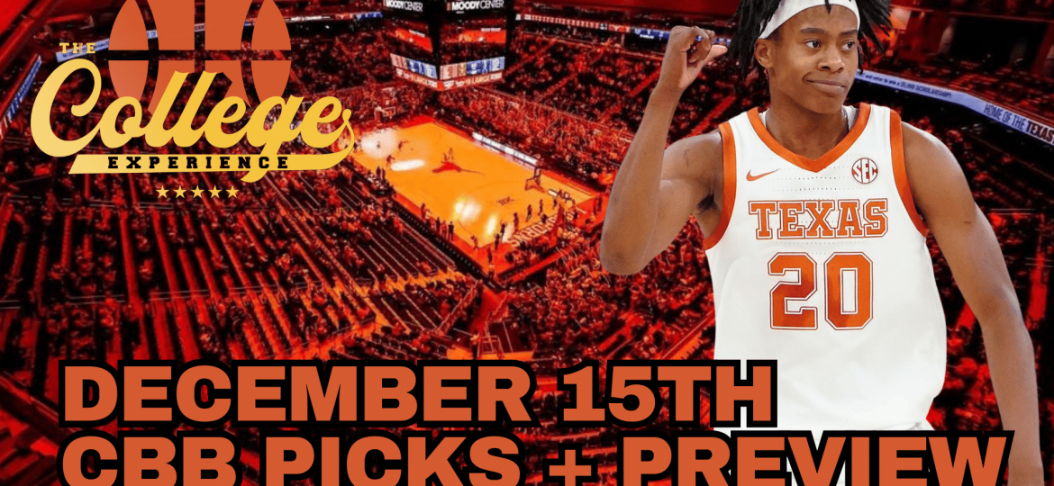 College Basketball Picks - Sunday, December 15th
