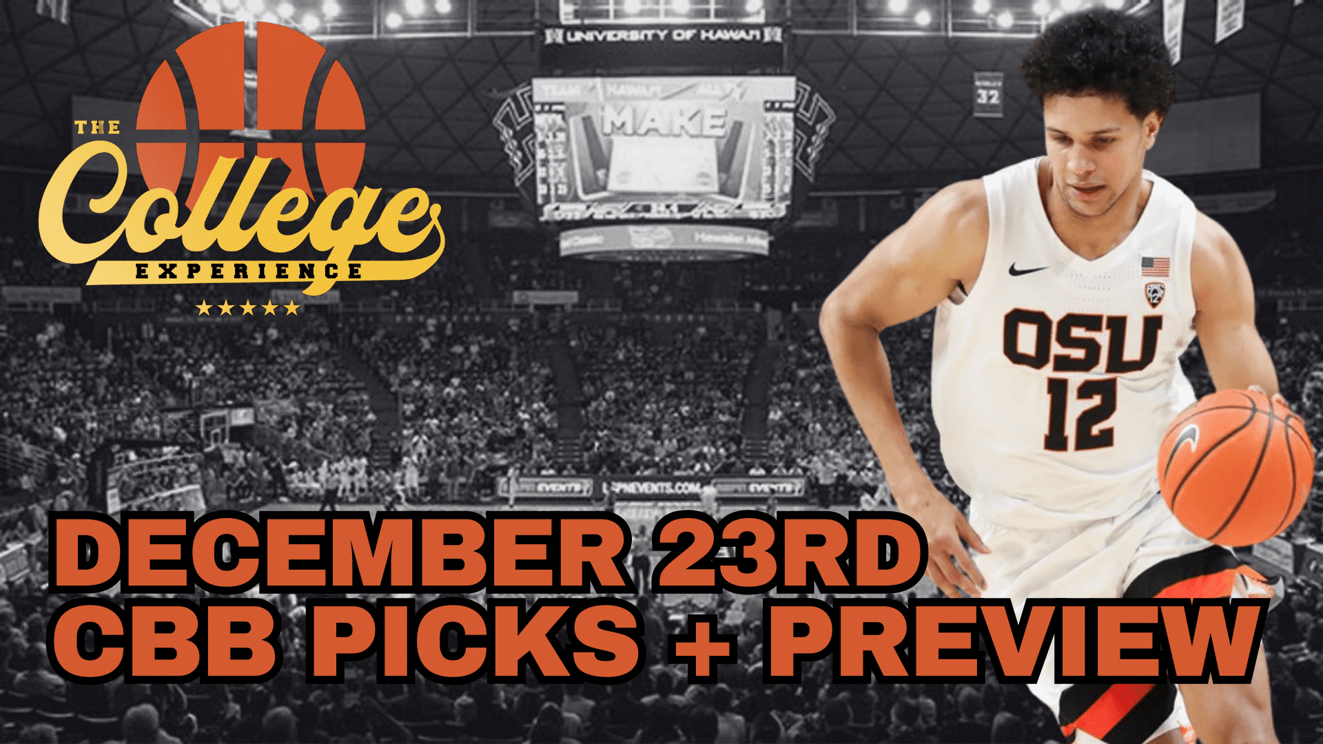 College Basketball Picks - Monday, December 23rd