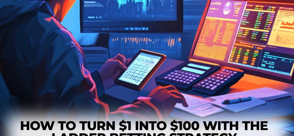How to Turn $1 into $100 with the Ladder Betting Strategy