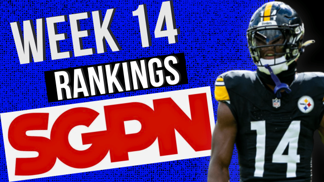 updated fantasy football rankings week 14 - NFL Week 14 - Fantasy Football Advice - Top Streaming Options Week 14