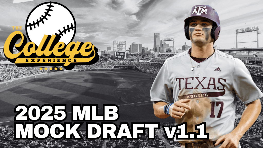 2025 MLB Mock Draft Top MLB Draft Prospects Sports Gambling Podcast