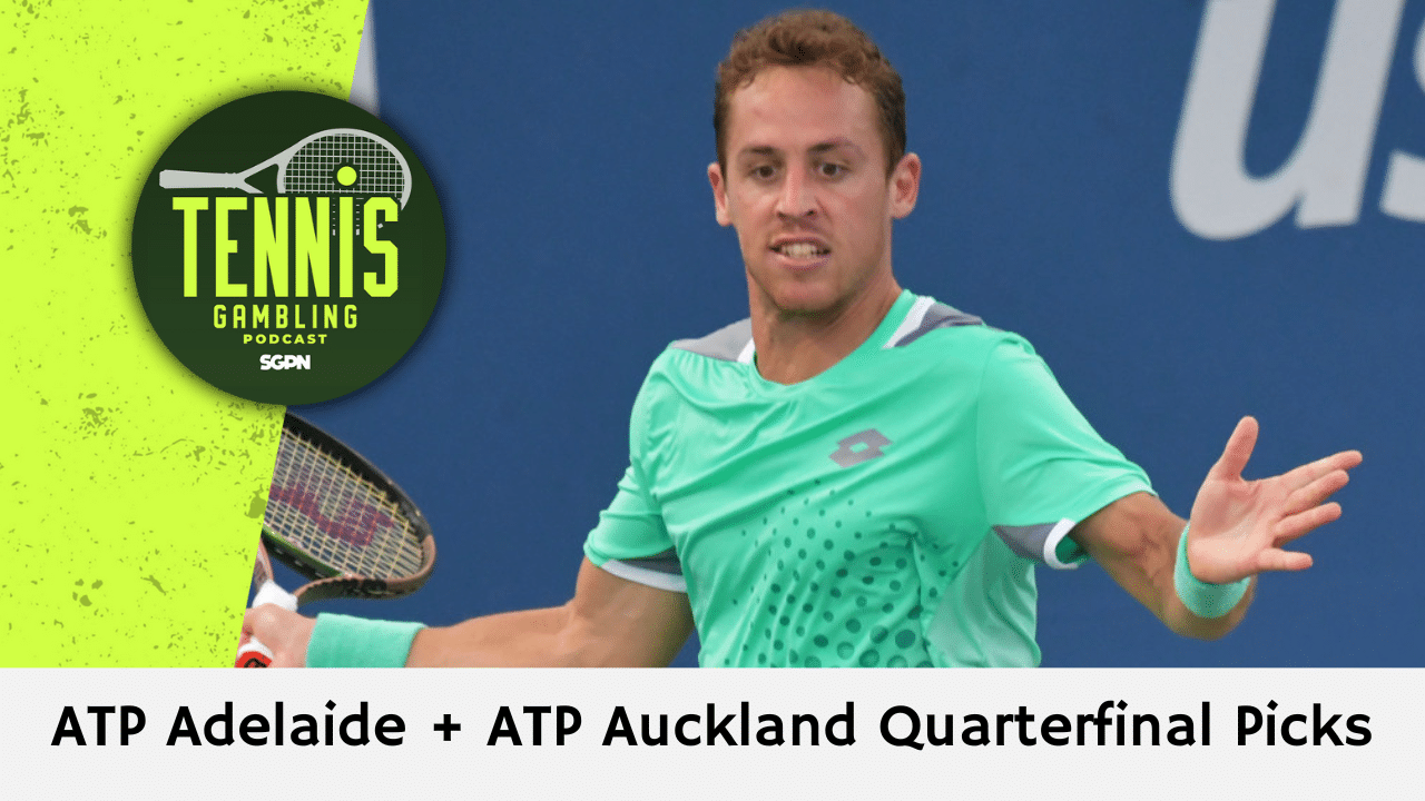ATP Adelaide + ATP Auckland Quarterfinal Picks – 1/8/25 | Tennis Gambling Podcast (Ep. 404)
