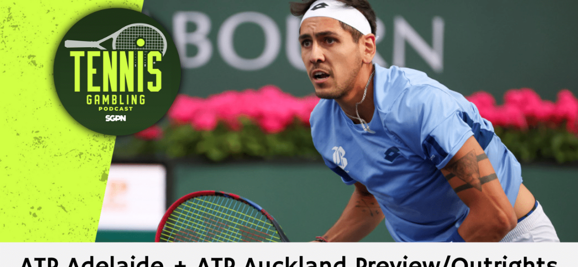 ATP Adelaide + ATP Auckland Preview/Outrights – 1/5/25 | Tennis Gambling Podcast (Ep. 403)