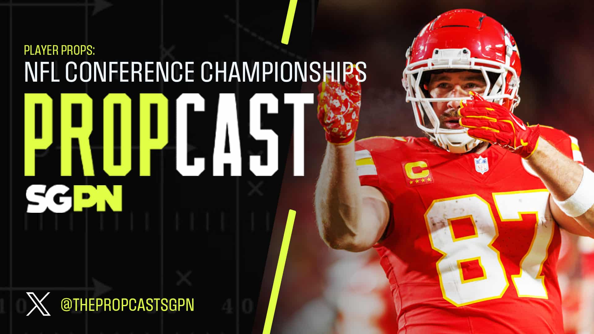 NFL Conference Championship Player Props | The Propcast (Ep. 366)