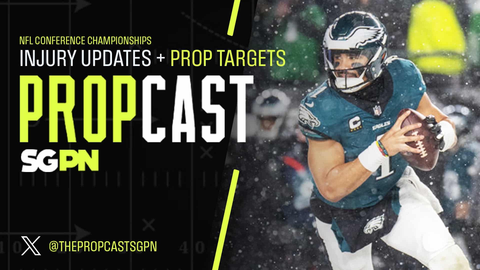 NFL Conference Championship Injury News & Updates + Player Prop Targets | The Propcast (Ep. 365)