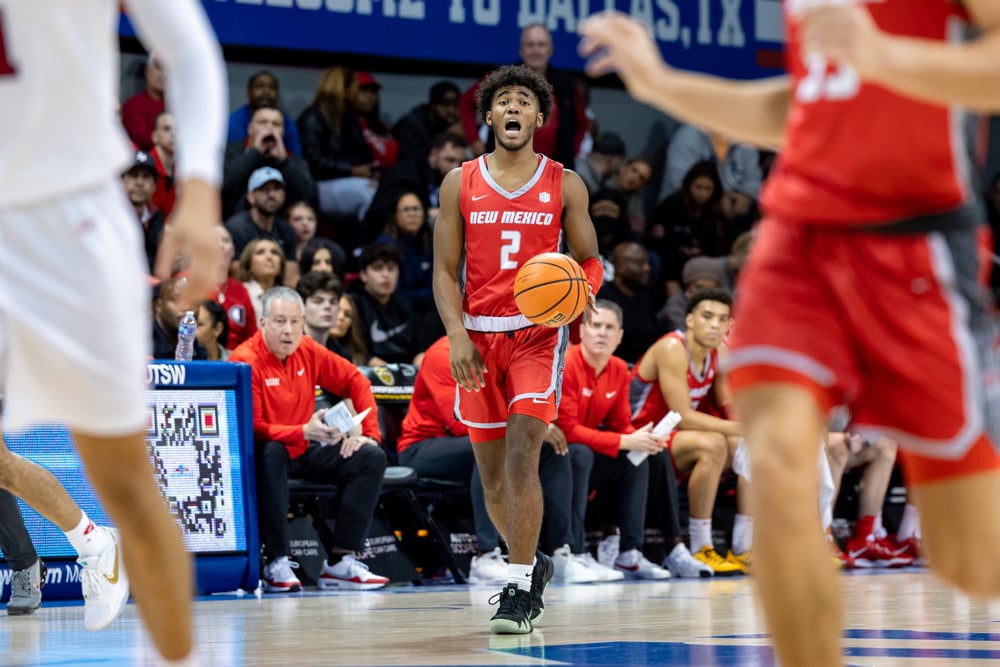 Donovan Dent, Underdog Fantasy college basketball, January 3