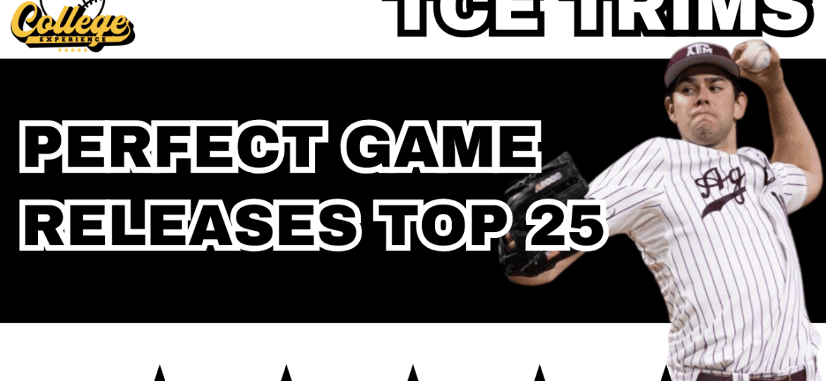College Baseball Top 25 Rankings - Reaction To The Release By Perfect Game
