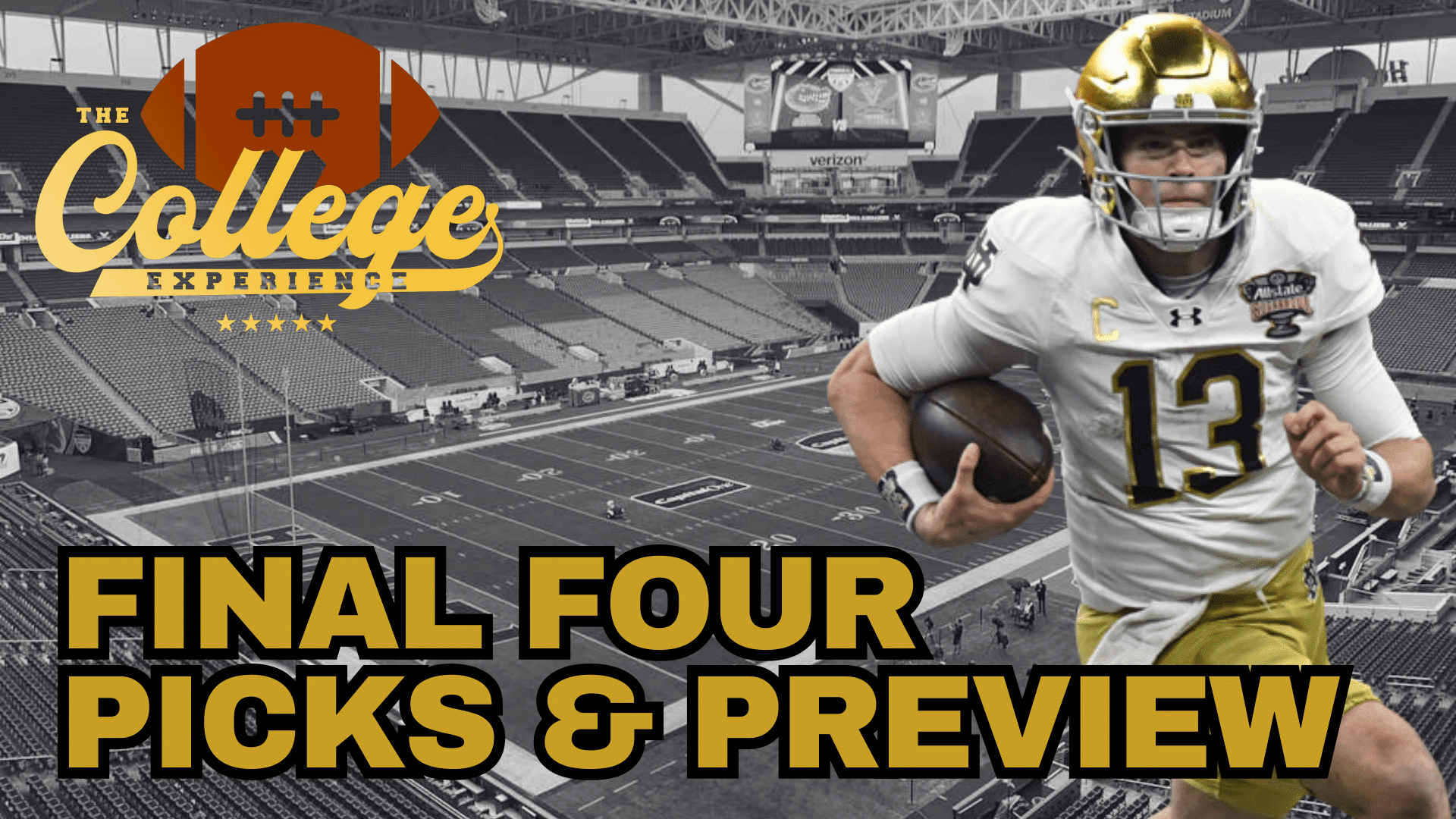 College Football Playoffs Final Four & FCS Natty Preview & Picks | The College Football Experience (Ep. 1840)