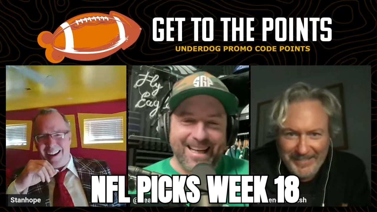 get to the points nfl picks week 18