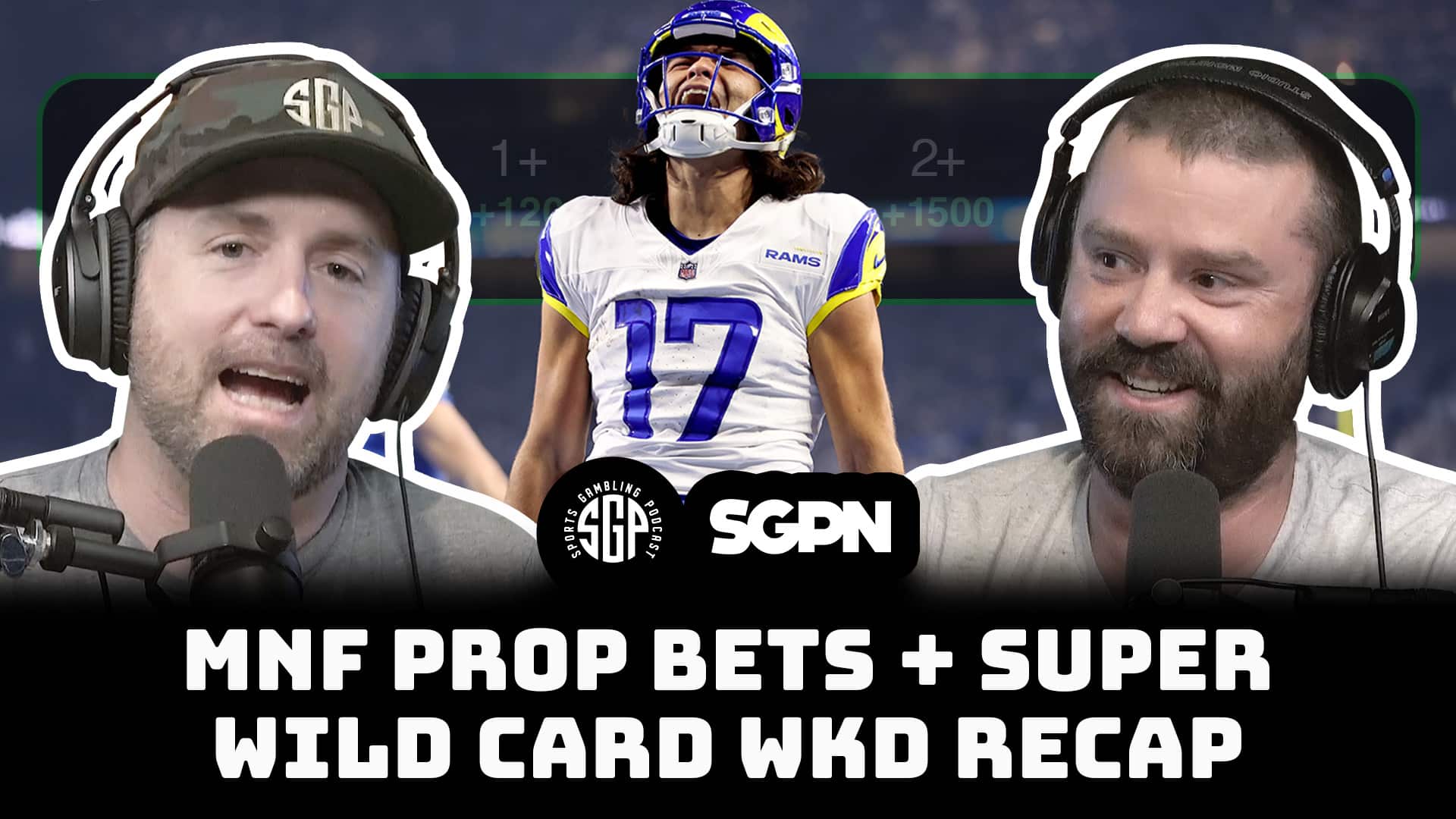 Monday Night Football Prop Bets + Super Wild Card Weekend Recap