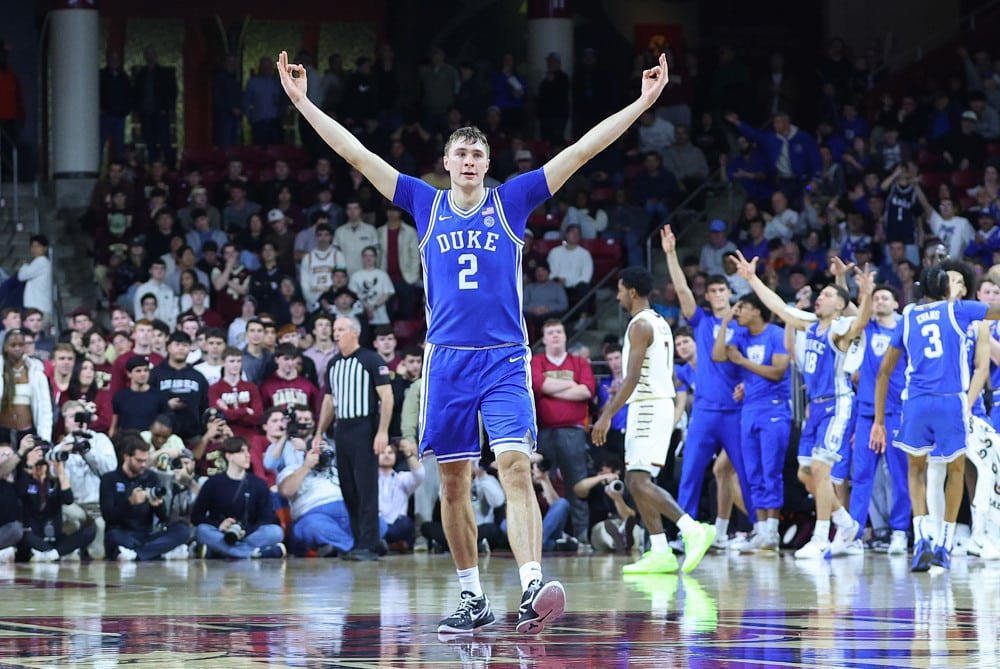 Cooper Flagg, Underdog Fantasy college basketball, January 27