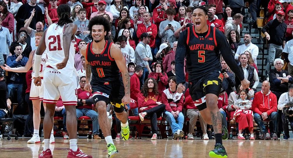 COLLEGE BASKETBALL: JAN 26 Maryland at Indiana
