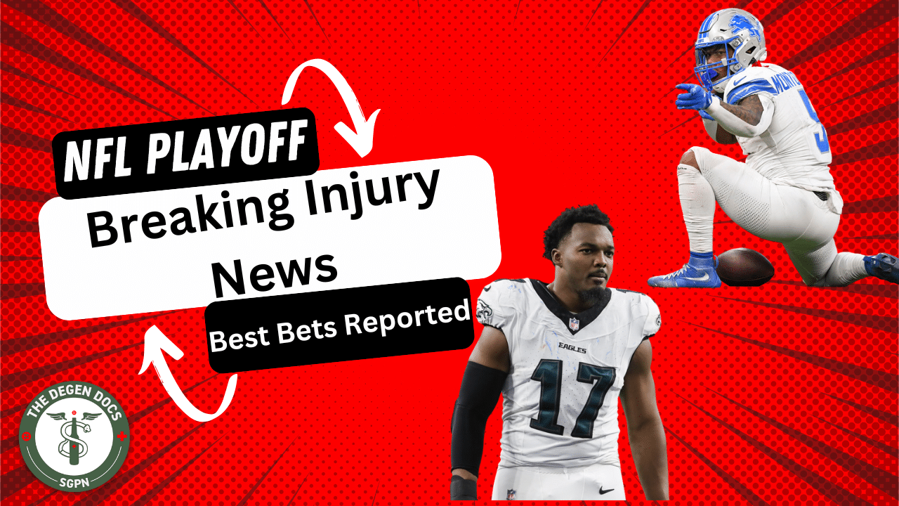 NFL Divisional Round Best Bets + Injury Report | The Degen Docs (Ep. 51)