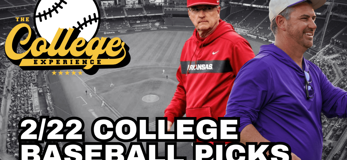College Baseball Picks For Saturday, February 22nd + Friday, February 21st Recap
