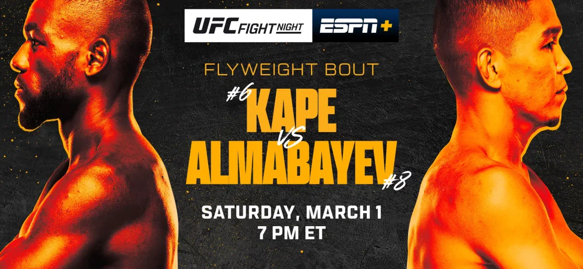 UFC Vegas 103: Kape vs Almabayev is filled with bangers. We've got all the UFC Vegas 103 bets and picks for you. Come tail along