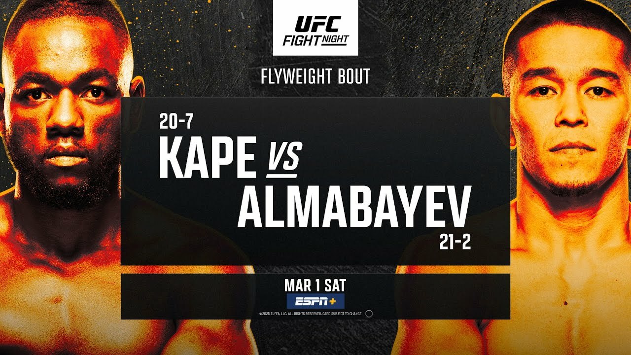 SGPN Parlay for Saturday (March 1st): UFC Parlay