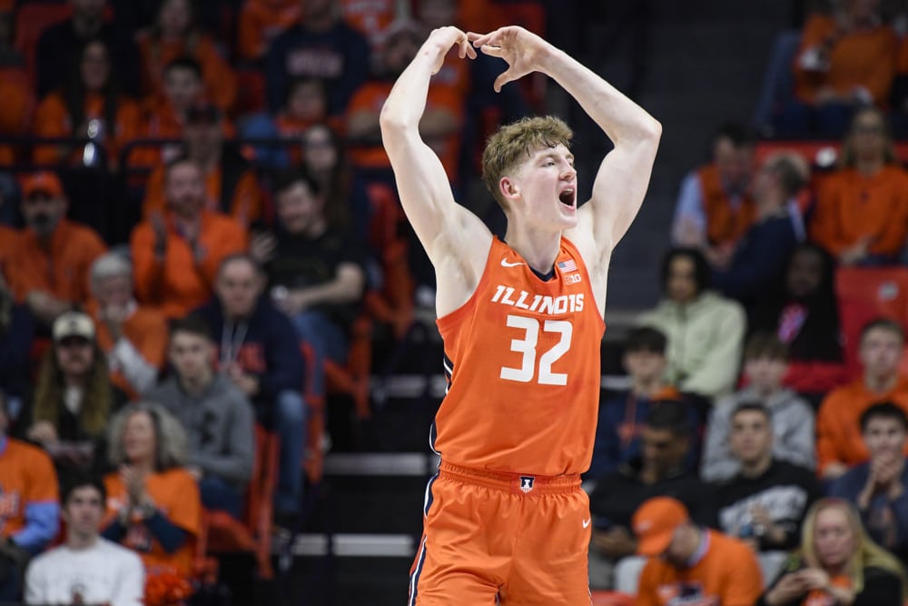 Kasparas Jakucionis, Underdog Fantasy college basketball, March 7