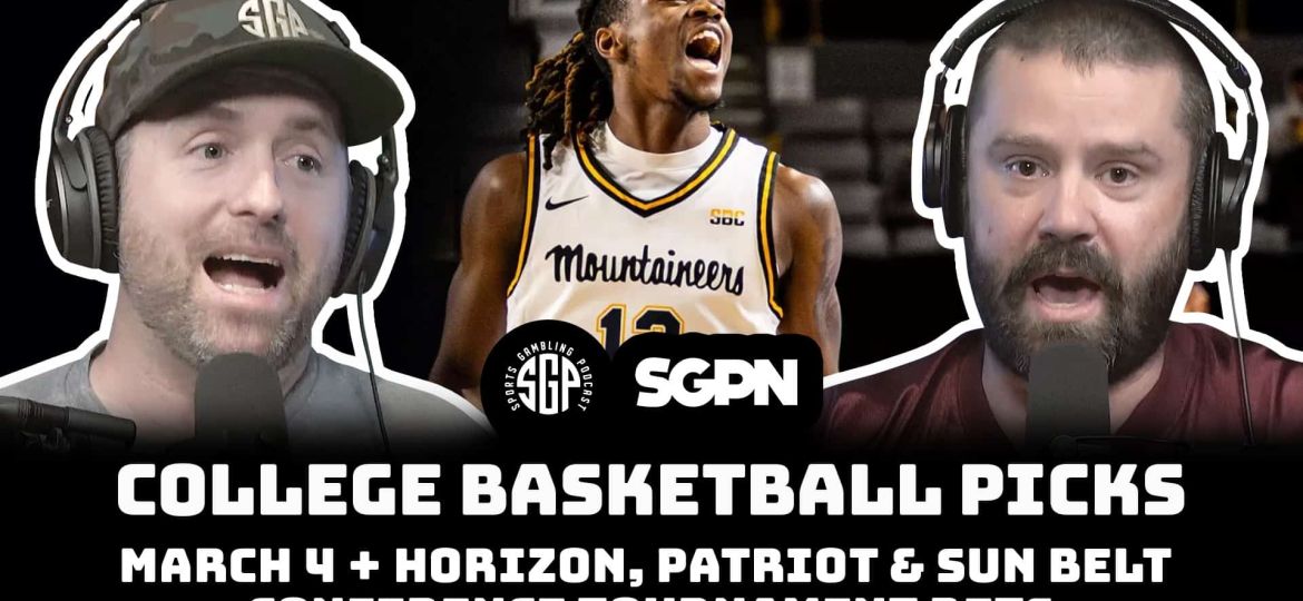 College Basketball Picks - Tue 3/4 + Horizon, Patriot & Sun Belt Conference Tournament Bets