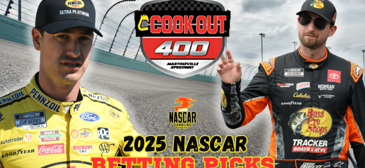 Cook Out 400 Betting Picks 2025 I NASCAR Gambling Podcast (Ep. 597)
