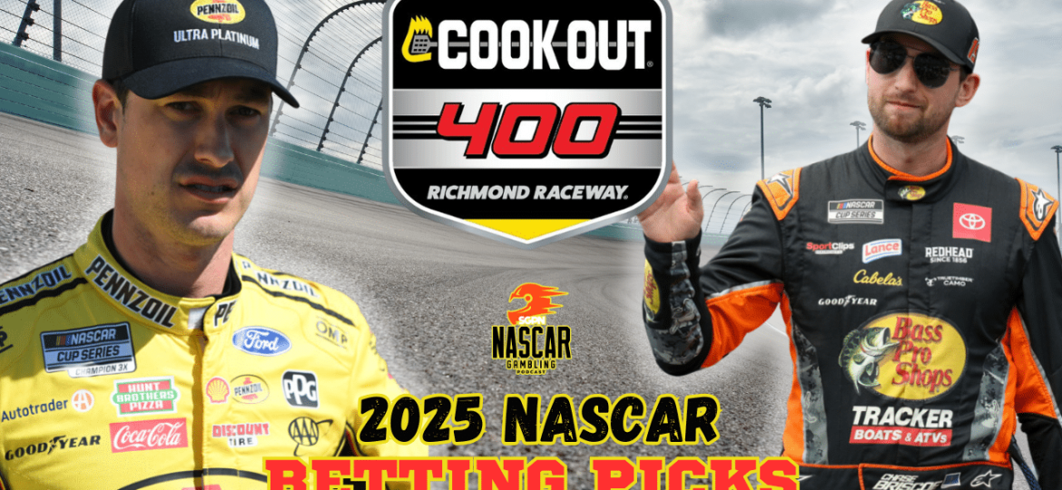 Cook Out 400 Betting Picks 2025 I NASCAR Gambling Podcast (Ep. 597)
