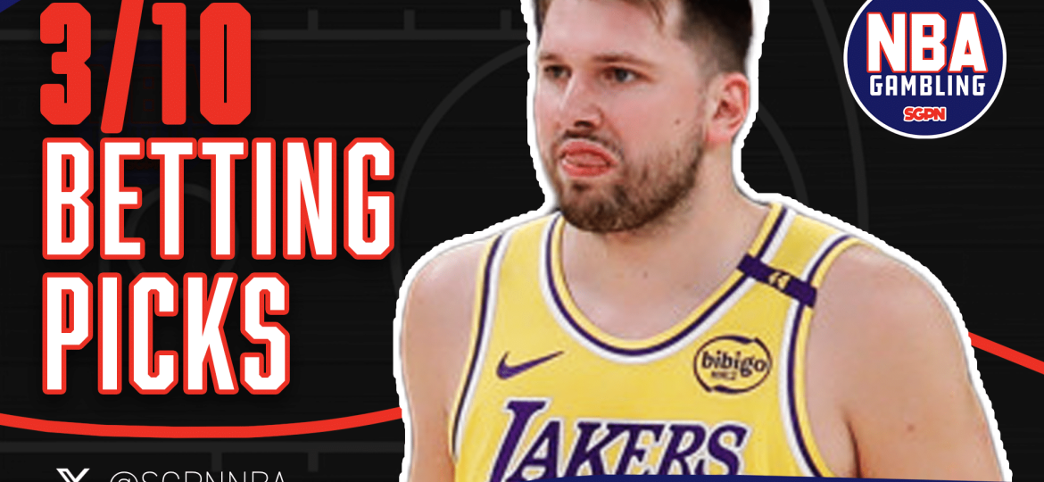 NBA Picks Monday 3/10/25 | NBA Gambling Podcast (Ep. 875)