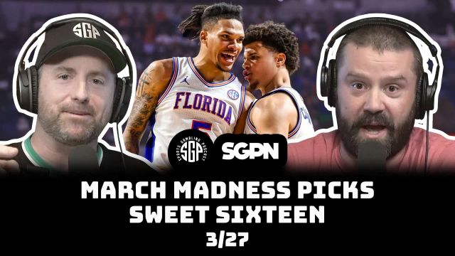Sweet Sixteen Picks Part One - College Basketball Bets - Thu 3/27