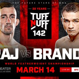 Tuff-N-Uff 142 is our regional show of record this week. Come check out regional mma to make some picks, predictions & bets