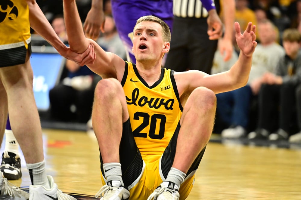Payton Sandfort, Underdog Fantasy college basketball, March 6
