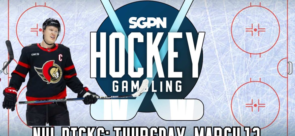 NHL Picks: Thursday, March 13 + Awards Watch | Hockey Gambling Podcast (Ep. 439)