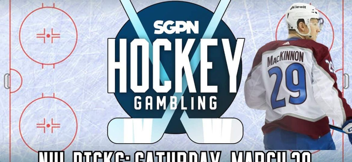 NHL Picks: Saturday, March 29 | Hockey Gambling Podcast (Ep. 446)
