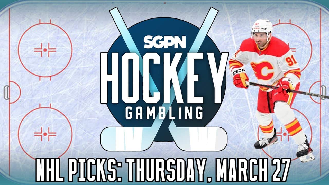 NHL Picks: Thursday, March 27 | Hockey Gambling Podcast (Ep. 445)