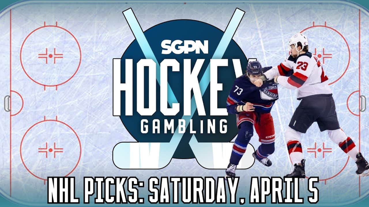NHL Picks: Saturday, April 5 | Hockey Gambling Podcast (Ep. 448)