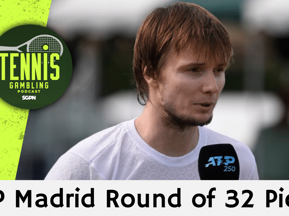 ATP Madrid Round of 32 Picks – 4/26/25 | Tennis Gambling Podcast (Ep. 472)