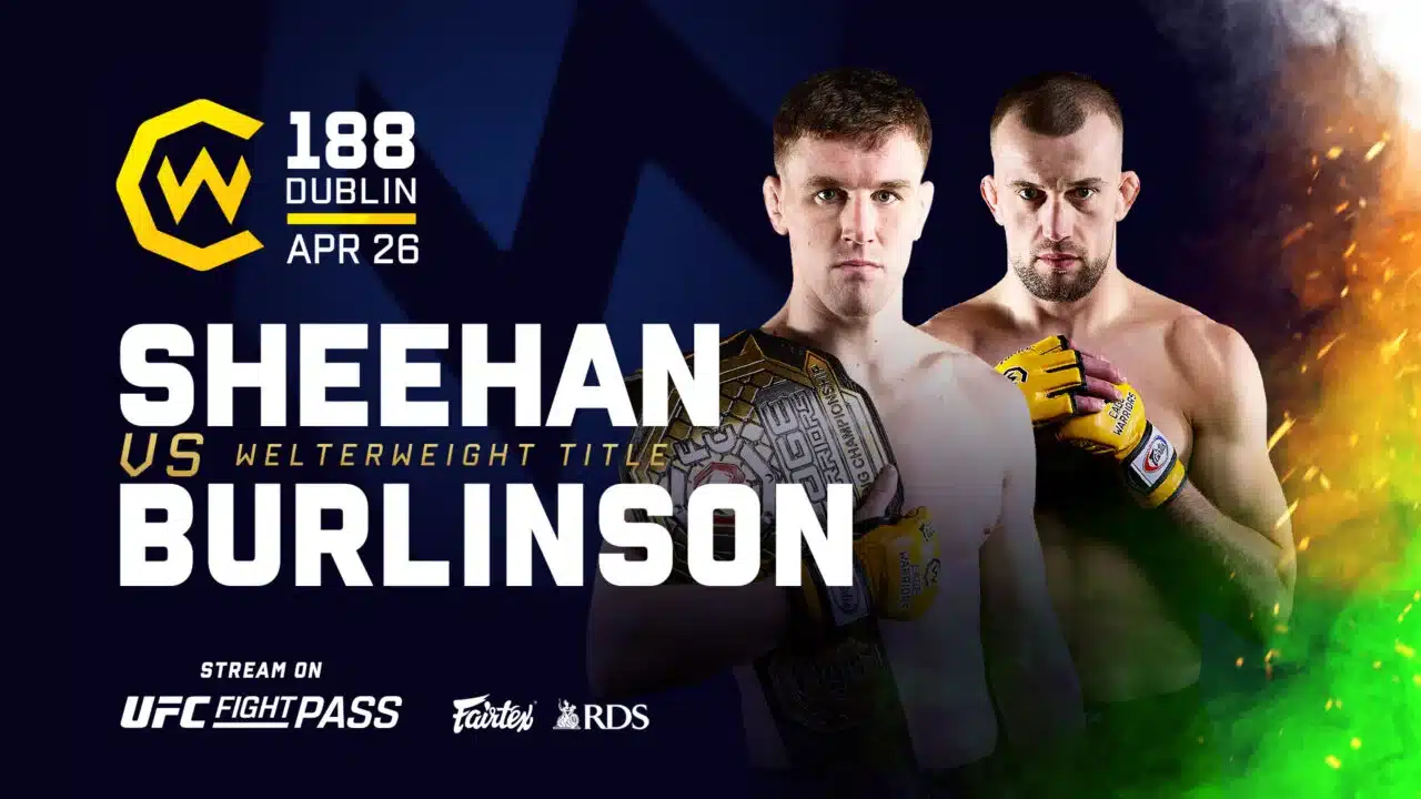 Cage Warriors 188 is our regional show of record this week. Come check out regional mma to make some picks, predictions & bets