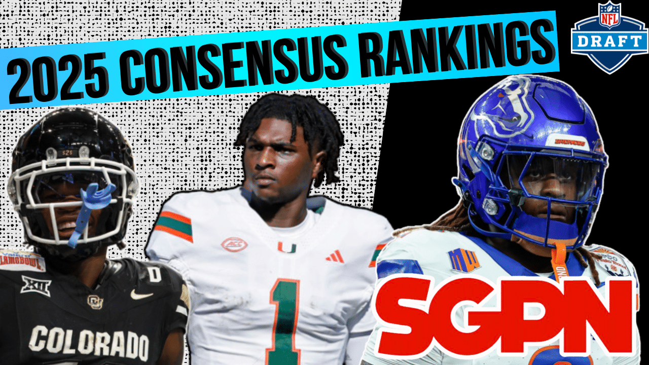2025 NFL Draft Rankings and Mock Draft Consensus Positional Rankings. The Top 10 Quarterbacks in the 2025 NFL Draft as well as other positions