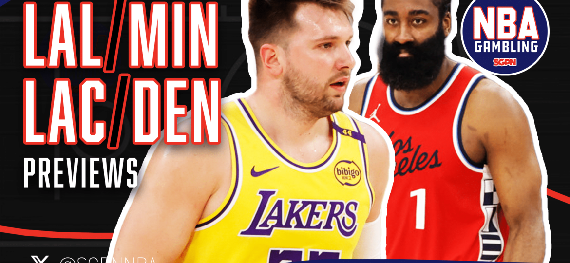 Nuggets/Clippers + Lakers/Timberwolves Series Previews 4/16/25 | NBA Gambling Podcast (Ep. 904)