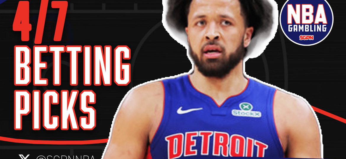 NBA Picks Monday 4/7/25 | NBA Gambling Podcast (Ep. 895)