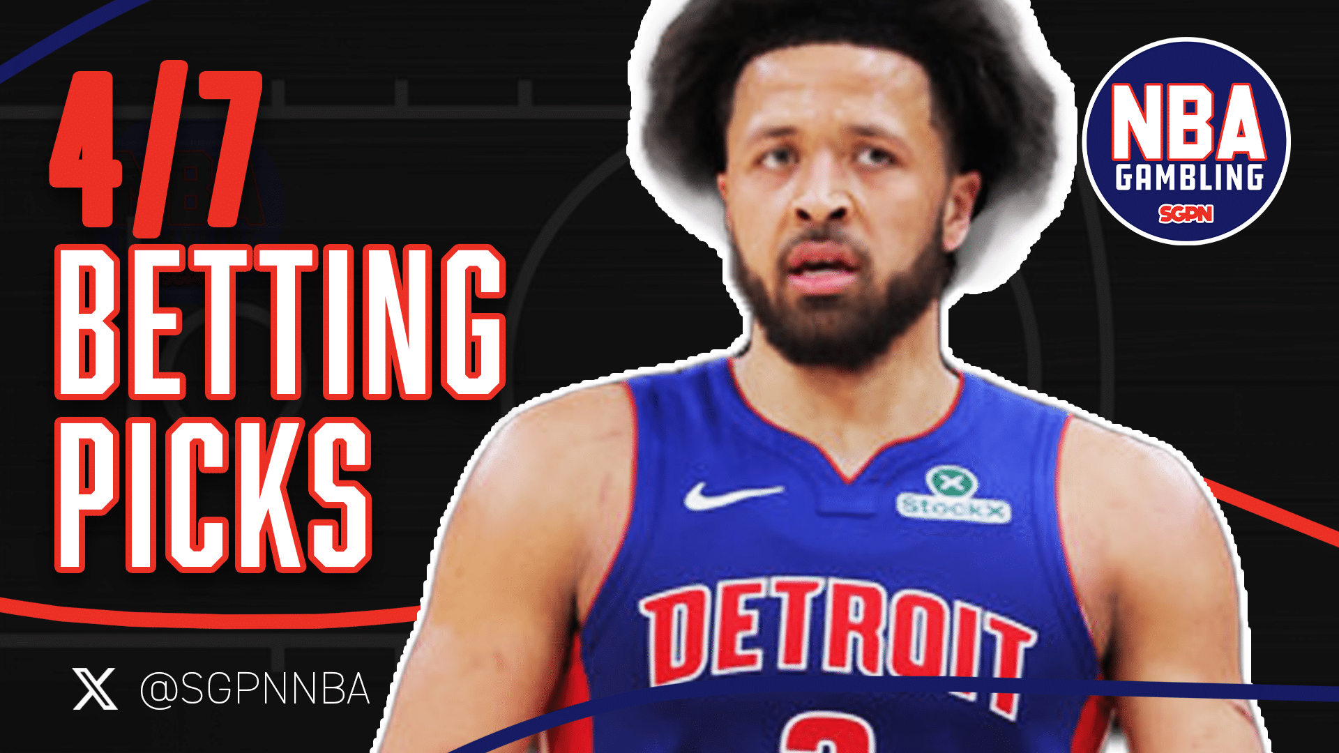 NBA Picks Monday 4/7/25 | NBA Gambling Podcast (Ep. 895)
