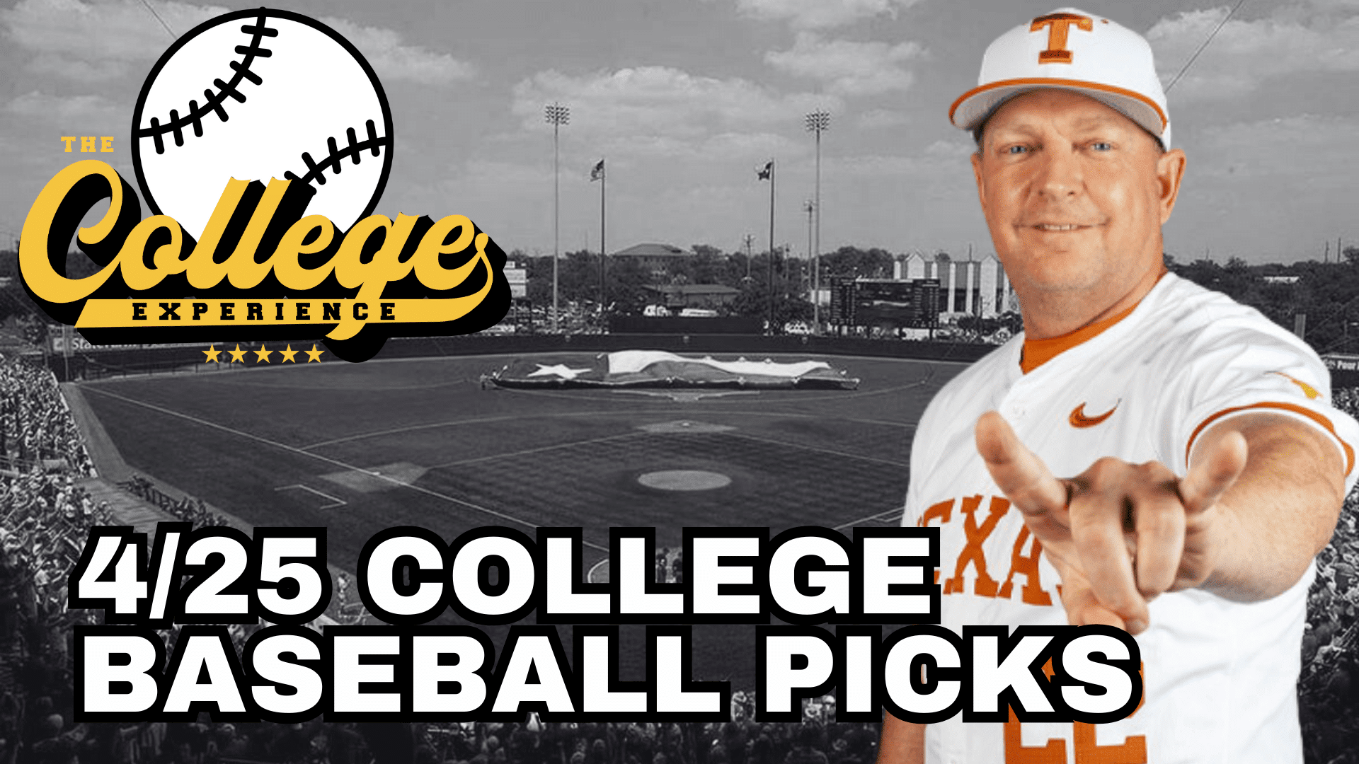 College Baseball Picks For April 25th + Weekend Preview