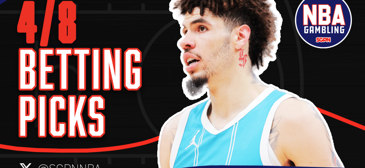 NBA Picks Tuesday 4/8/25 | NBA Gambling Podcast (Ep. 896)
