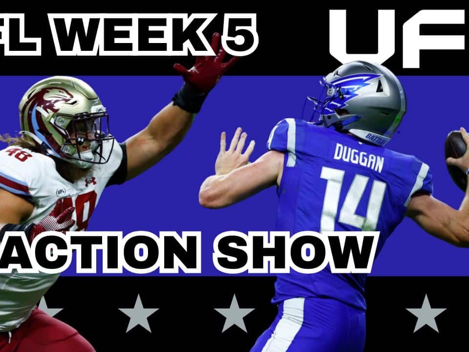 Week 5 Reaction Show & Power Rankings | The UFL Gambling Podcast (Ep. 37)